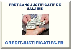 PRÊT SANS JUSTIFICATIF DE SALAIRE